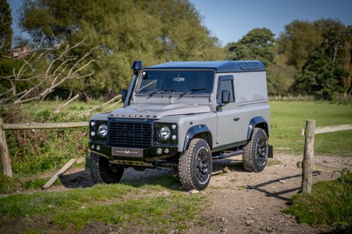2010 Land Rover Defender 90 Nardo Grey WILLIAMS EDITION VERKAUFT