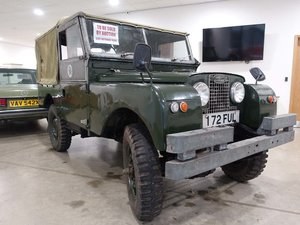 Ex military 1957 Landrover Series 1 For Sale by Auction