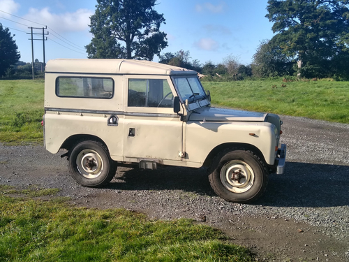 1972 Land Rover 88" Galvanised Chassis & New Bulkhead SOLD