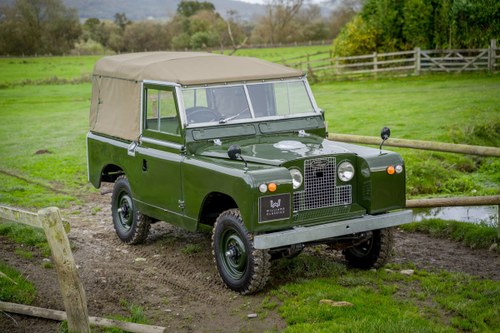 Land Rover Series 2a 88" Soft Top 1964 Nut & Bolt Restoratio SOLD