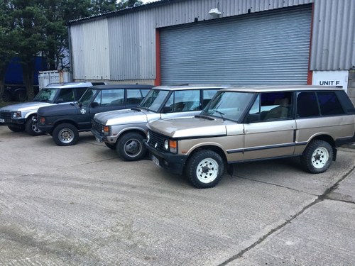 1990 Range Rover Classics, 2 door Choice VENDUTO