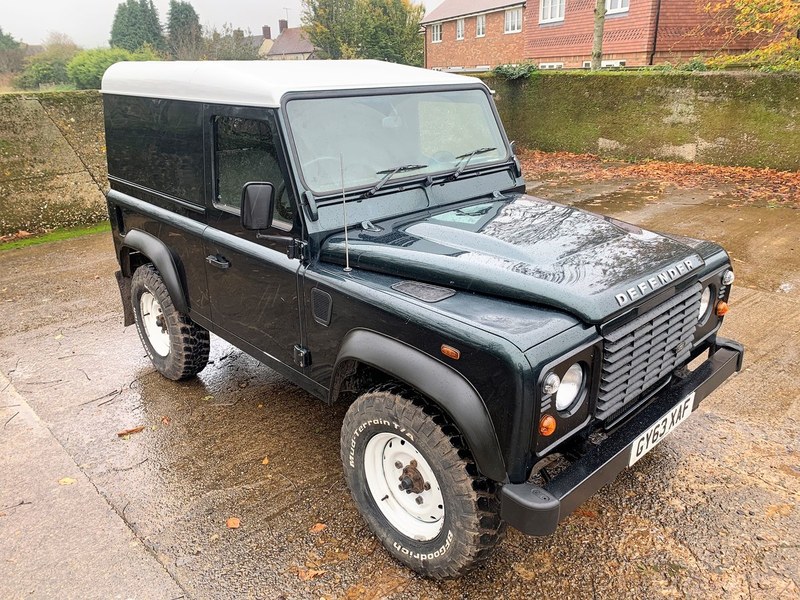 2014 Defender 90 2.2TDCi hardtop+1 private owner from new