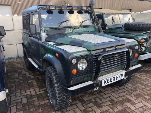 1993 Land Rover Def 90, 200Tdi, Galvanised chassis & bulkhead For Sale