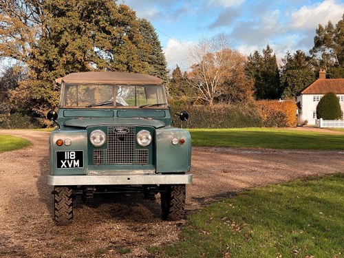 1962 Well Preserved Classic Land Rover Series 2 88 Inch For Sale