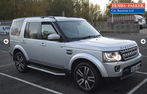 2015 Land Rover Discovery Luxury 63,940 Miles for auction For Sale by Auction