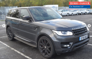 2016 Land Rover Range Rover Sport HSE Dynam For Sale by Auction