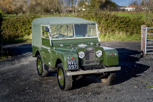 Land Rover Series 1 80" 1953 Model 65,000 Miles from New VENDU