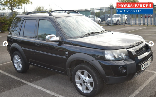 2004 Land Rover Freelander 111,081 miles for auction 25th For Sale