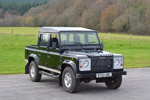 2002 Land Rover Defender TD5 SVO Double cab pick up SOLD