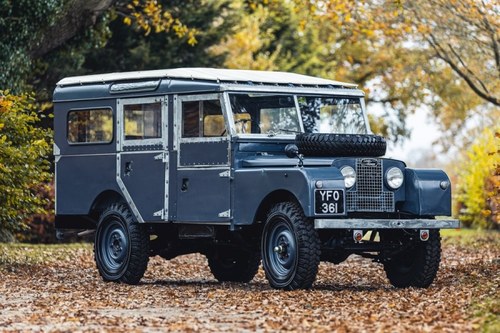 1957 Land Rover Series 1 107&quot; Station Wagon For Sale by Auction