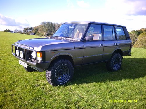 1986 Range Rover Classic 3.5 EFI V8 43,000 miles For Sale