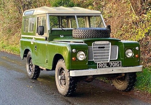1968 Land Rover Series IIA 4x4 Utility For Sale by Auction