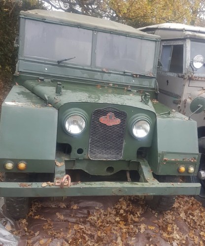 1955 Belgian Military Land Rover Series 1 80 Minerva For Sale