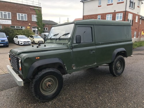 1987 LANDROVER 110 EX-ARMY VEHICLE