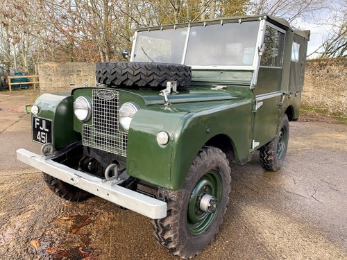 1953 Series One 80in +really sorted & super driving example VERKOCHT