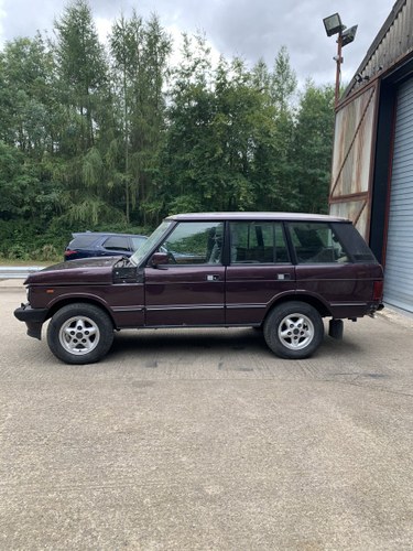 1987 RANGE ROVER OVERFINCH CLASSIC 570CI - PROJECT, LOW MILE VERKAUFT