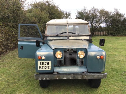 1965 Land Rover series2 21/4 petrol 88 swb hard top For Sale