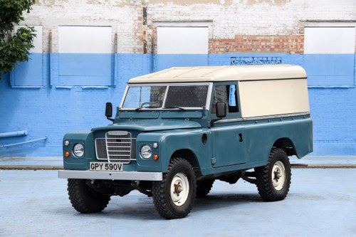 1980 Land Rover Defender 109 VERKOCHT