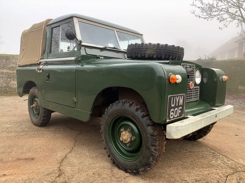 1968 Land Rover Series IIa 88in petrol truck cab with tilt For Sale