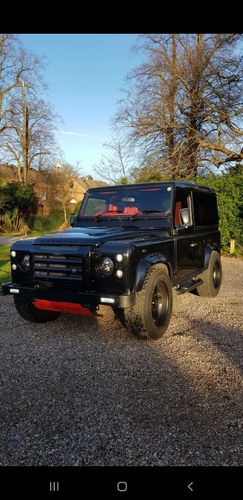 2012 Rare Defender XS 2.2 with customised red interior For Sale