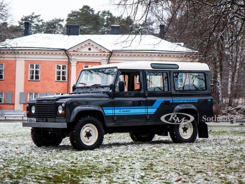 1987 Land Rover Defender 110  For Sale by Auction