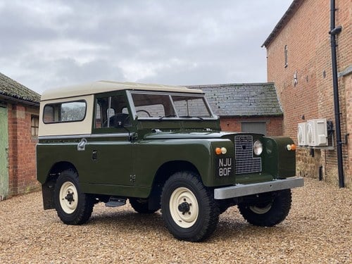1968 Land Rover Series IIA Nut & Bolt Restoration SOLD