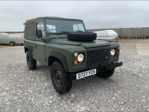 1986 Land Rover® 90 *Ex-Military Ragtop* (YCH) RESERVED VENDUTO