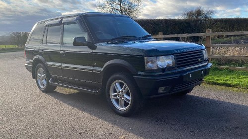 2002 Range Rover P38.  Royal Edition,low miles,immaculate SOLD