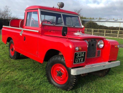1959 Landrover 109 Fire Appliance For Sale