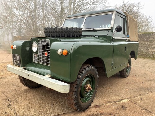 1968 Land Rover Series IIa 88in petrol truck cab with tilt SOLD