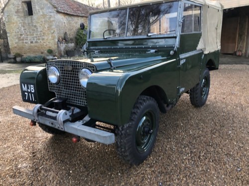 A 1950 Land Rover Series 1 80'' - 15/07/2021 For Sale by Auction