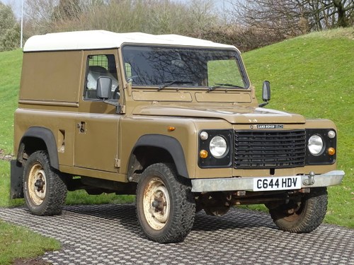 1986 Land Rover 90 V8 Commercial 27th April For Sale by Auction