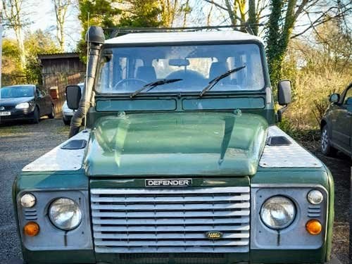 2001 DEFENDER 110 TD5 Twin Cab on GALVANISED CHASSIS SOLD