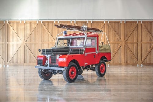 1958 Land Rover Series 1 88 Fire Tender VENDU