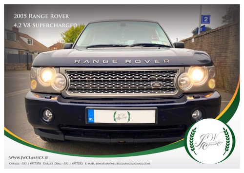 2005 Range Rover 4.2 V8 Supercharged In vendita
