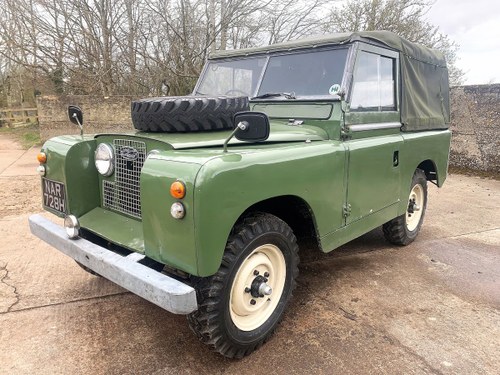 1959 land rover series II  - rare 2wd ex military example SOLD