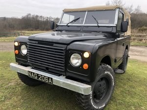 1962 Land Rover Series 2a-V8-5 speed-soft top-Galvanised chassis SOLD