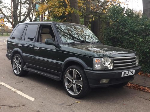 1998 Range Rover (P38A) 4.0 SE For Sale by Auction