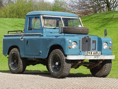 1971 Land Rover 88 Series IIA 27th April For Sale by Auction