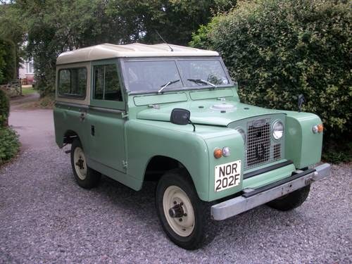 1968 Land Rover Series 2A SWB Hard --- NOW SOLD SOLD