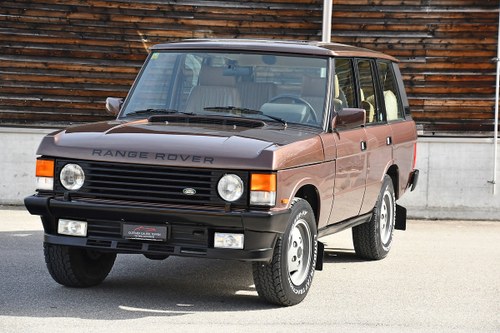 1990 Swiss delivered Range Rover 3,9i Classic For Sale