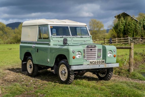 1973 Land Rover Series 3 88" Hardtop 48,000 Miles from New VENDUTO