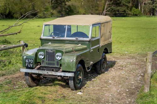 Land Rover Series 1 88" 4x2 Ex Military 1958 Model Original VENDIDO