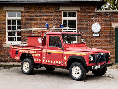 1987 Land Rover 110 V8 Defender Fire Tender For Sale by Auction