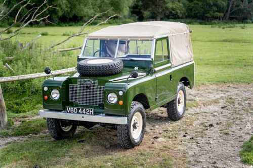 Land Rover Series 2a 88 1970 Soft Top Nut & Bolt Restoration SOLD