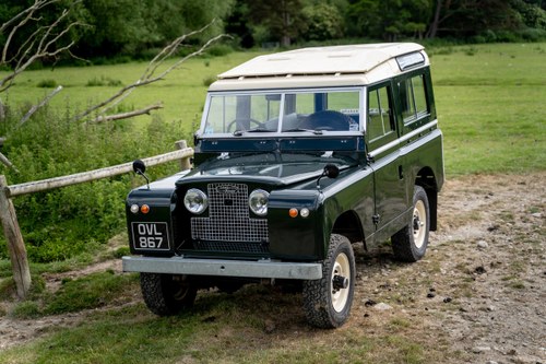 Land Rover Series 2 88 1960 Station Wagon Galvanised Chassis VENDUTO
