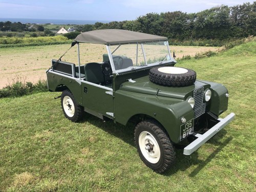 1954 Land Rover Series 1 86in - Ex-War Office For Sale by Auction
