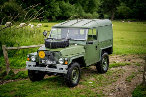 Land Rover Series 3 Lightweight Hard Top Military 1974  SOLD