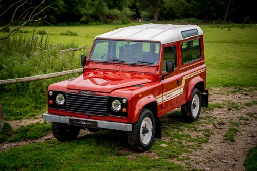 1986 Land Rover 90 Defender County Station Wagon Carawagon 1 Owne SOLD