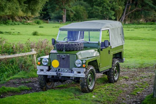 Land Rover Series 3 Lightweight Soft Top Military 1971 Galva SOLD